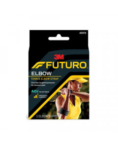 Futuro Tennis Elbow Support Free Size พยุงกล้ามเนื้อแขนท่อนล่าง ฟูทูโร่ สีดำ รุ่น 45975