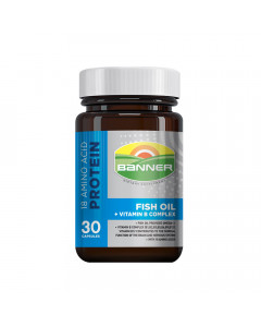 Banner Fish Oil+Vitamin B complex แบนเนอร์ ไฮ-บี ฟิชออยล์ 30 แคปซูล