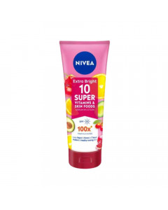 NIVEA EXTRA BRIGHT 10 SUPER VITAMINS SPF15 180ML [36564]