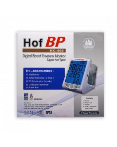 HB PMH เครื่องวัดความดัน HOF BP HK-806 [06838]