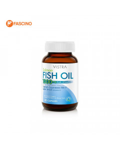 Vistra Salmon Fish Oil 1000mg 20 แคปซูล